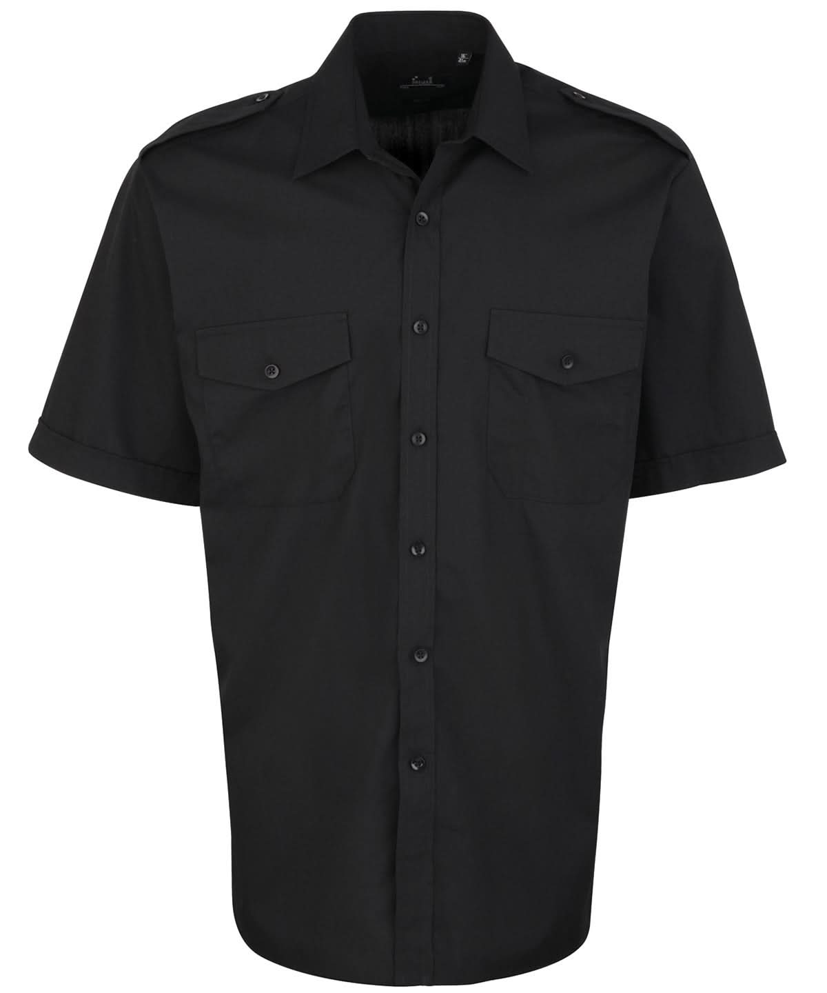 PR212 - Short Sleeve Pilot Shirt - The Staff Uniform Company