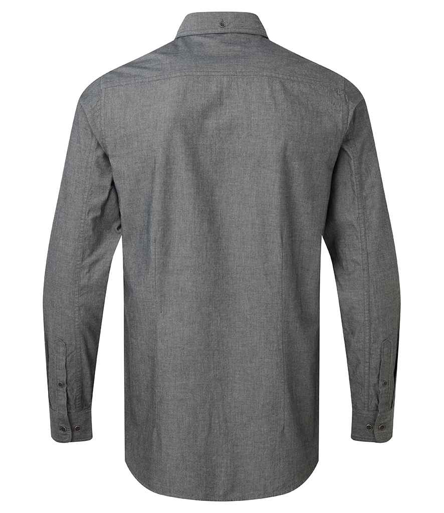 PR247 - Fairtrade Organic Chambray Shirt - The Staff Uniform Company