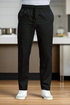 PR553: Essential Mens Chefs Trouser Chefs Trousers Premier Black XS