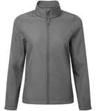 PR812: Windchecker Ladies Softshell Jacket Womens Softshell Jackets Premier Dark Grey XS