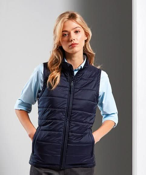 PR815 - Womens 'Recyclight' Padded Gilet - The Staff Uniform Company