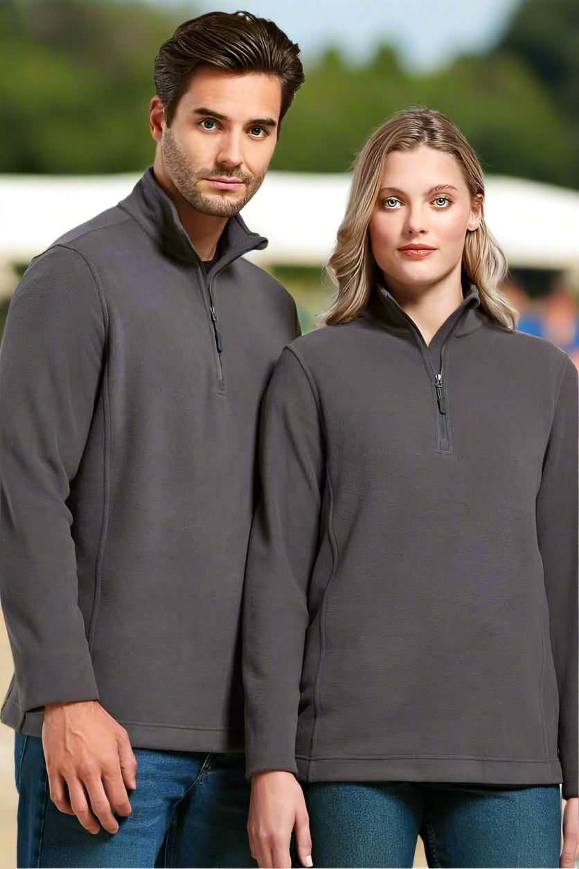 PR831 Unisex 'Recyclight' 1/4 Zip Microfleece - The Staff Uniform Company