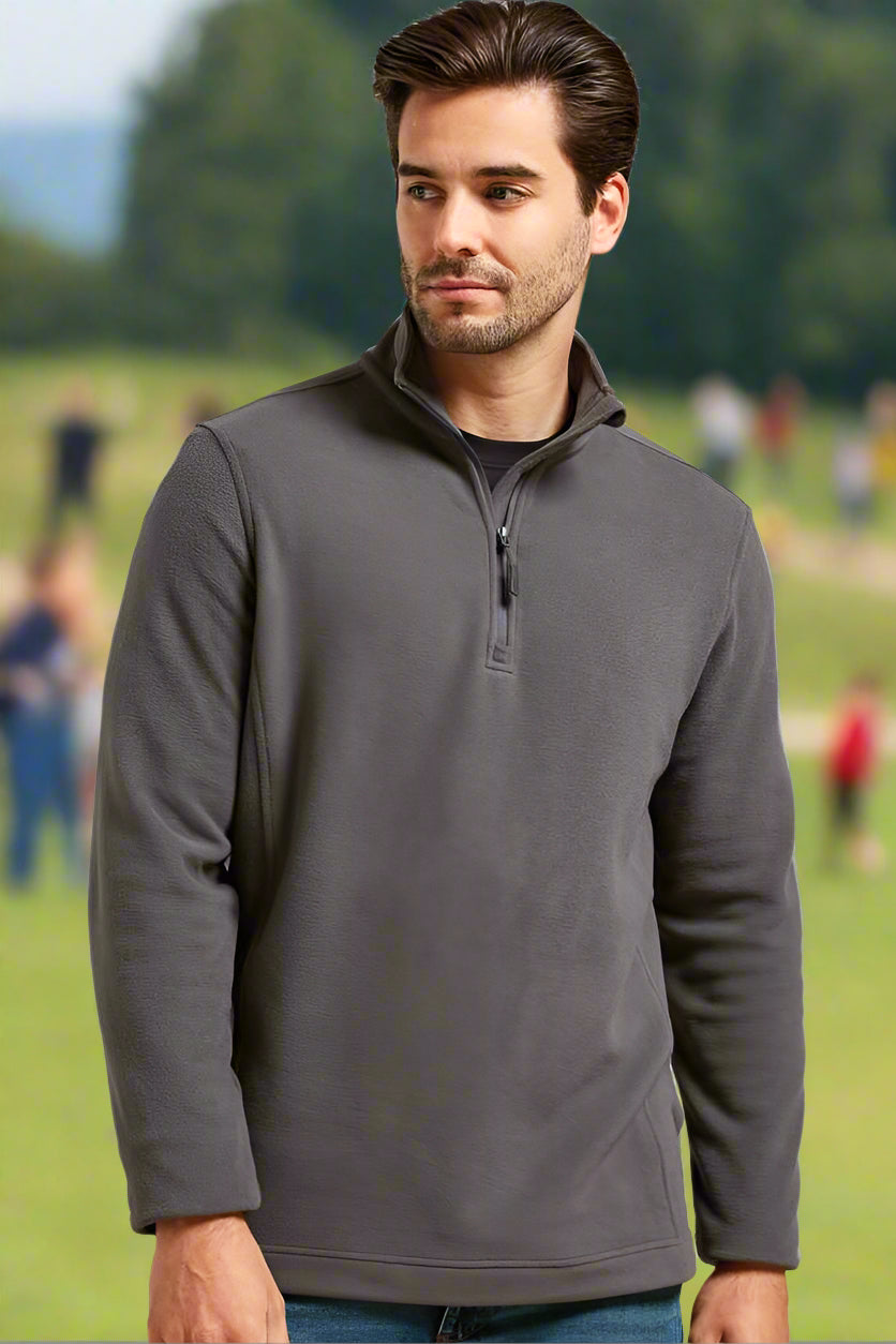 PR831: Unisex 1/4 Zip Microfleece Mens Fleeces Premier