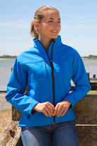 R121F: Womens Classic Soft-shell Jacket Womens Softshell Jackets Result Azure S