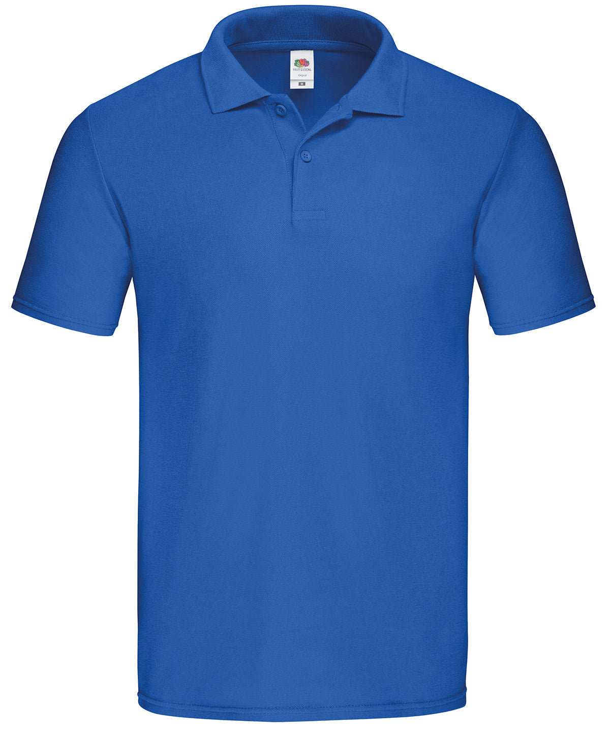 SS029: Original Polo Mens Polos Fruit of the Loom Royal Blue S