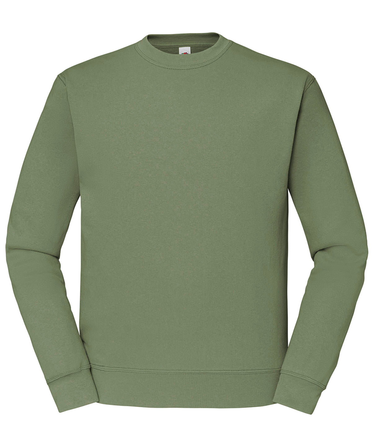 SS200: Classic 80/20 Sweatshirt Mens Sweatshirts Fruit of the Loom Classic Olive S