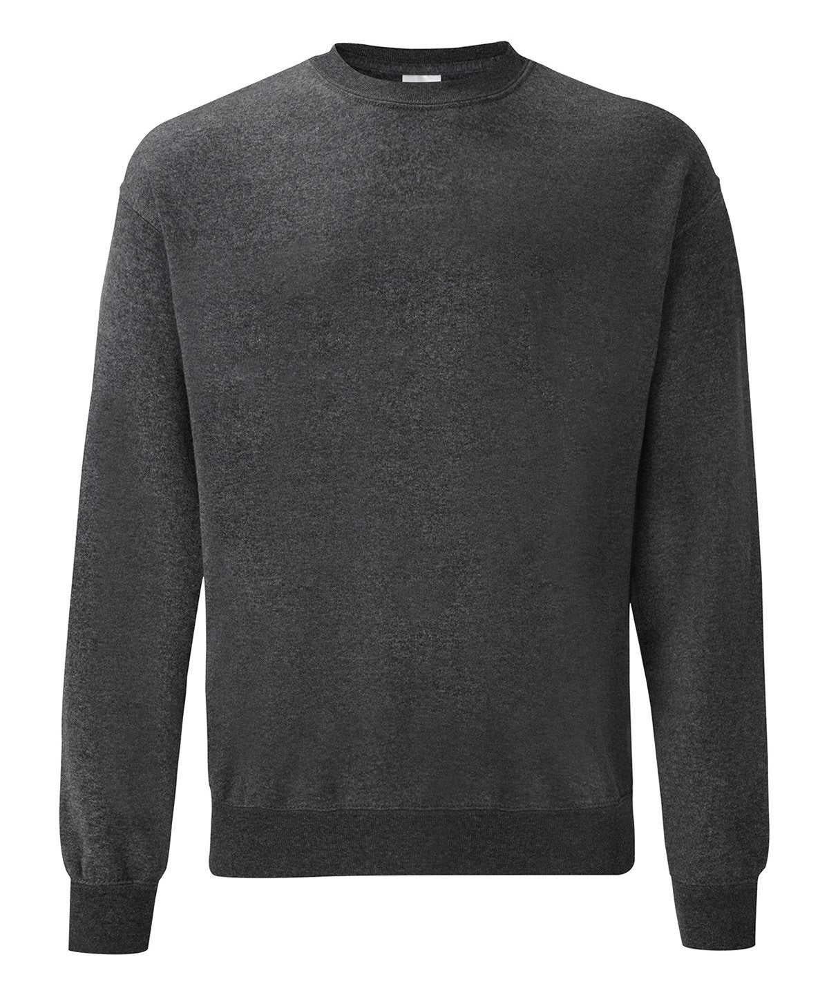 SS200: Classic 80/20 Sweatshirt Mens Sweatshirts Fruit of the Loom Dark Heather Grey S