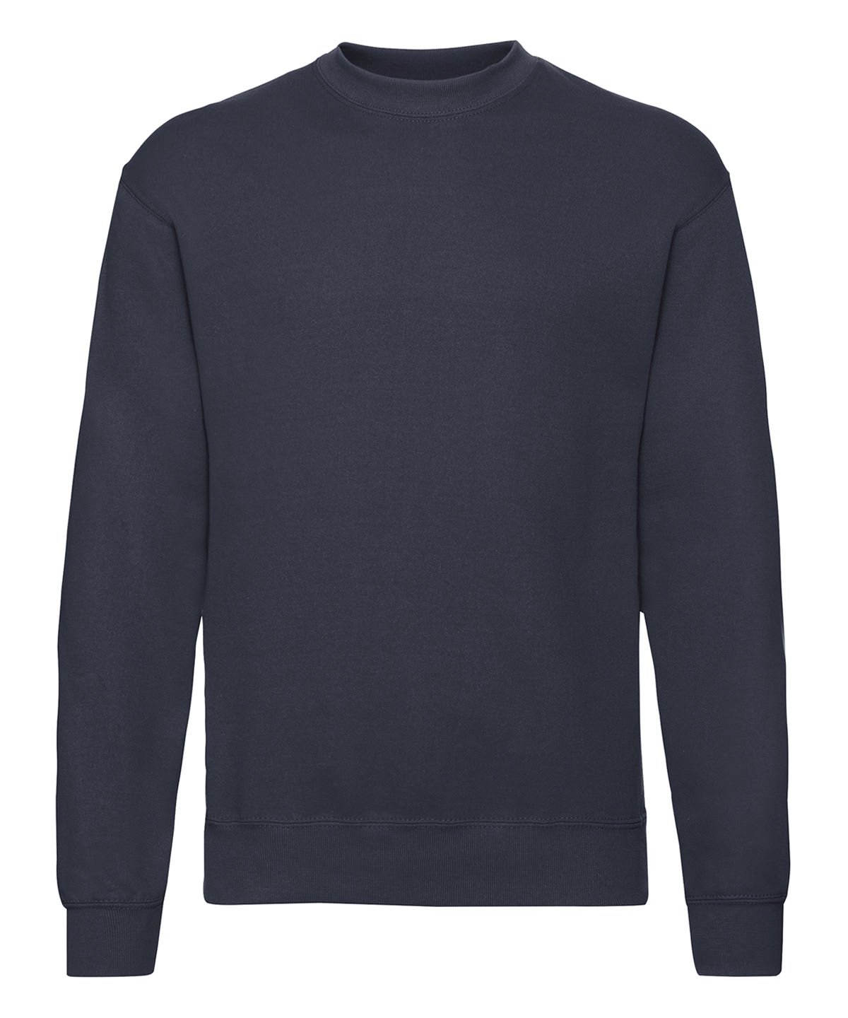 SS200: Classic 80/20 Sweatshirt Mens Sweatshirts Fruit of the Loom Deep Navy S