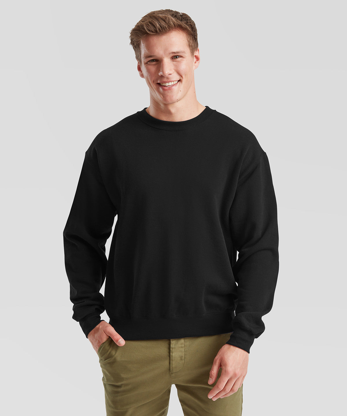 SS200: Classic 80/20 Sweatshirt Mens Sweatshirts Fruit of the Loom