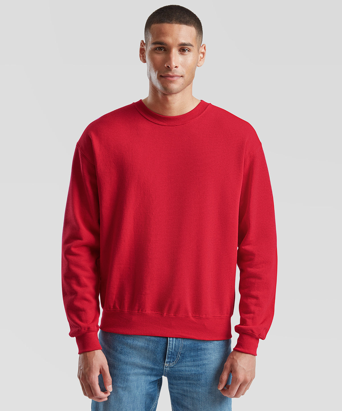 SS200: Classic 80/20 Sweatshirt Mens Sweatshirts Fruit of the Loom