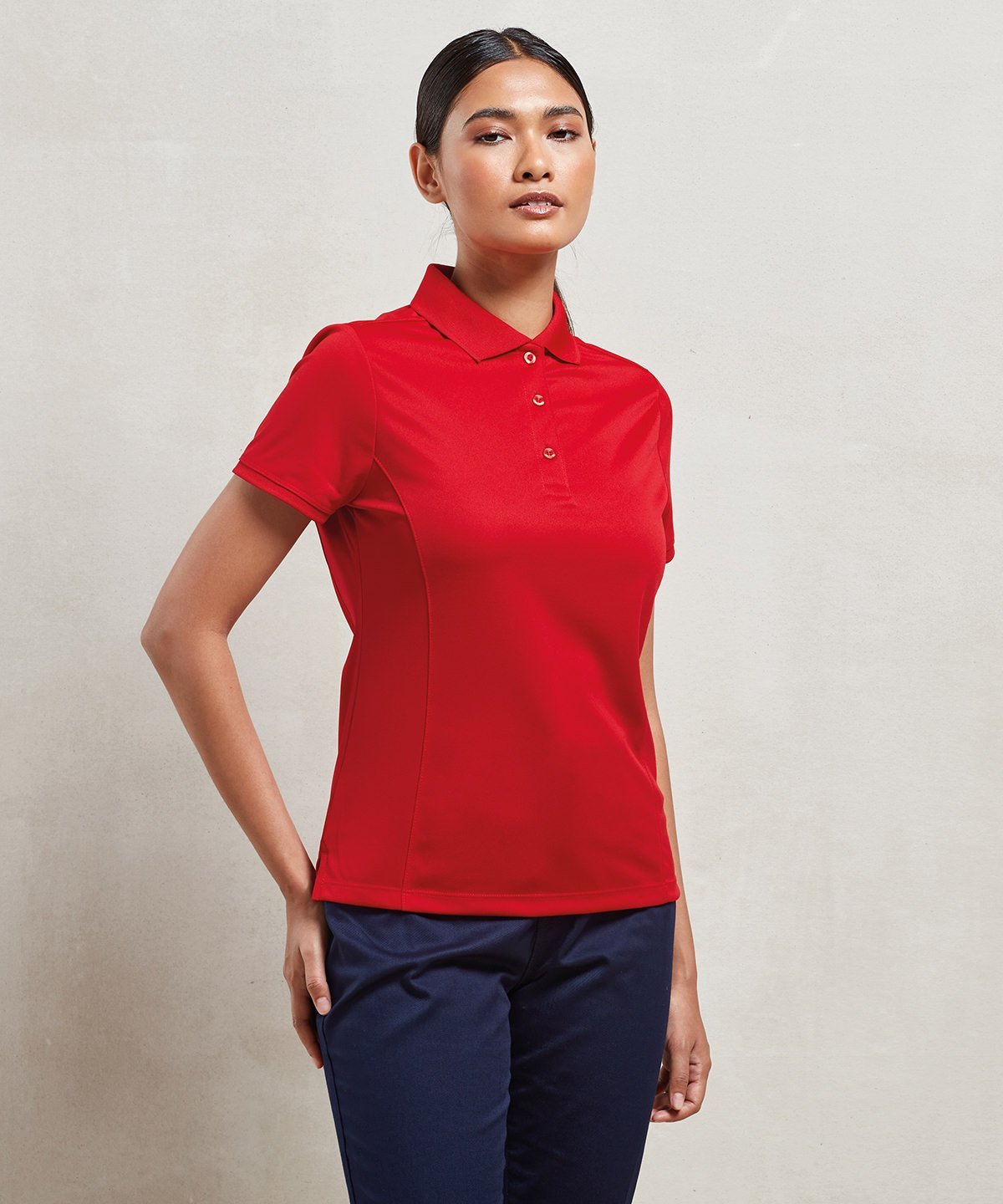 Womens Coolchecker Pique Polo - The Staff Uniform Company