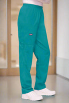 4200: Teal Cherokee Originals Ladies Scrub Trousers Ladies Scrub Trousers Cherokee Originals XXS