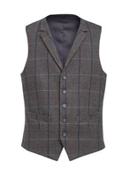 Rockwood Mens Waistcoat Mens Waistcoat Brook Taverner Grey/Brown S