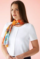 2265 - Felina Crepe de Chine Blouse - The Staff Uniform Company