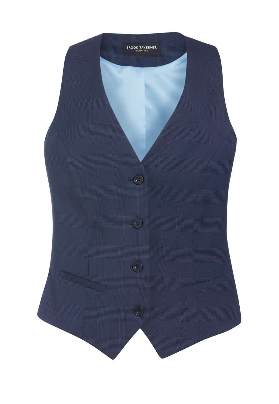 2334 - Scapoli Signature Ladies Waistcoat - The Staff Uniform Company