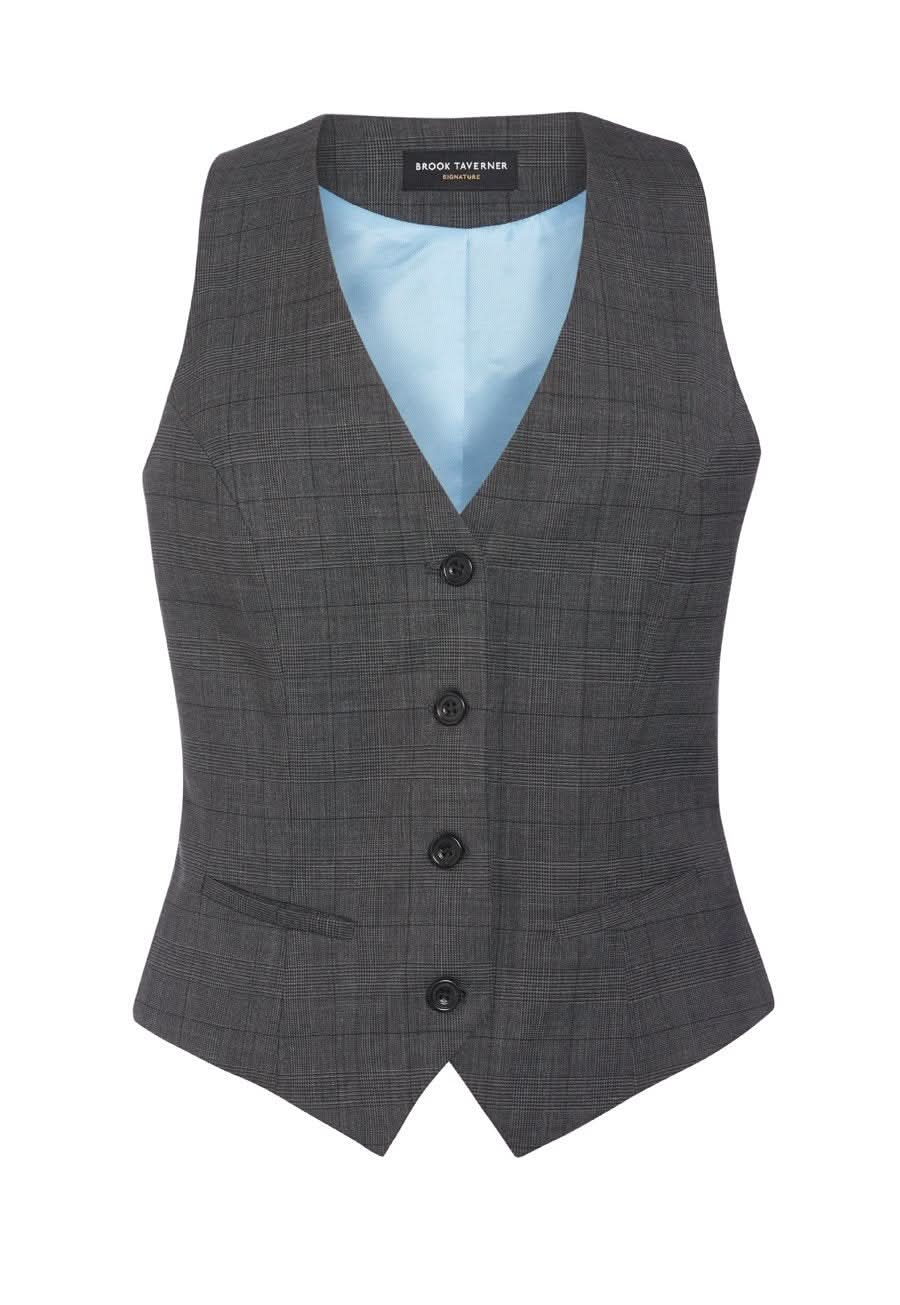 2334 - Scapoli Signature Ladies Waistcoat - The Staff Uniform Company