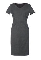 Diamante Signature Dress Dresses Brook Taverner Grey Check 6 Regular