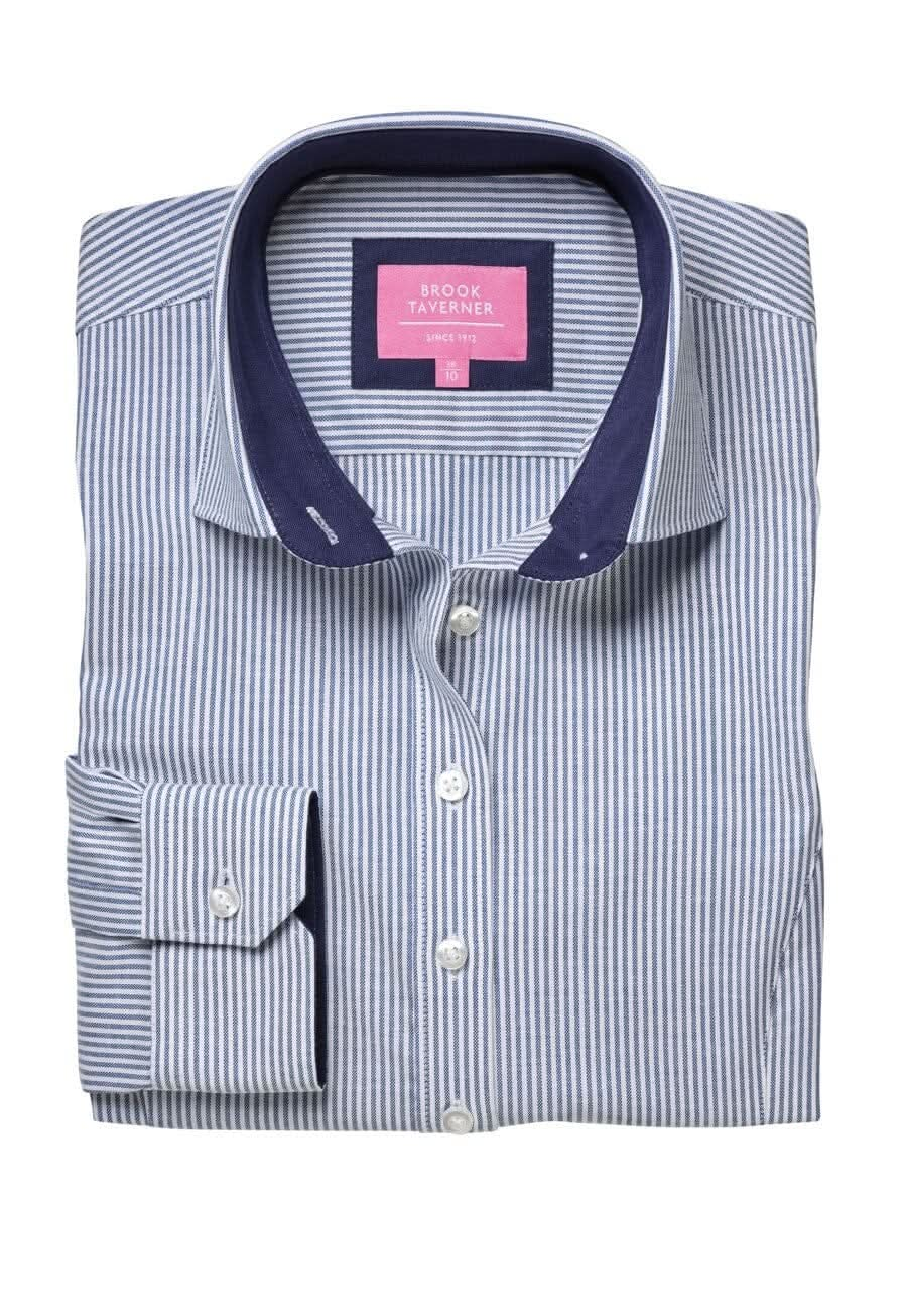 2361 - Mirabel Stretch Oxford Shirt - The Staff Uniform Company