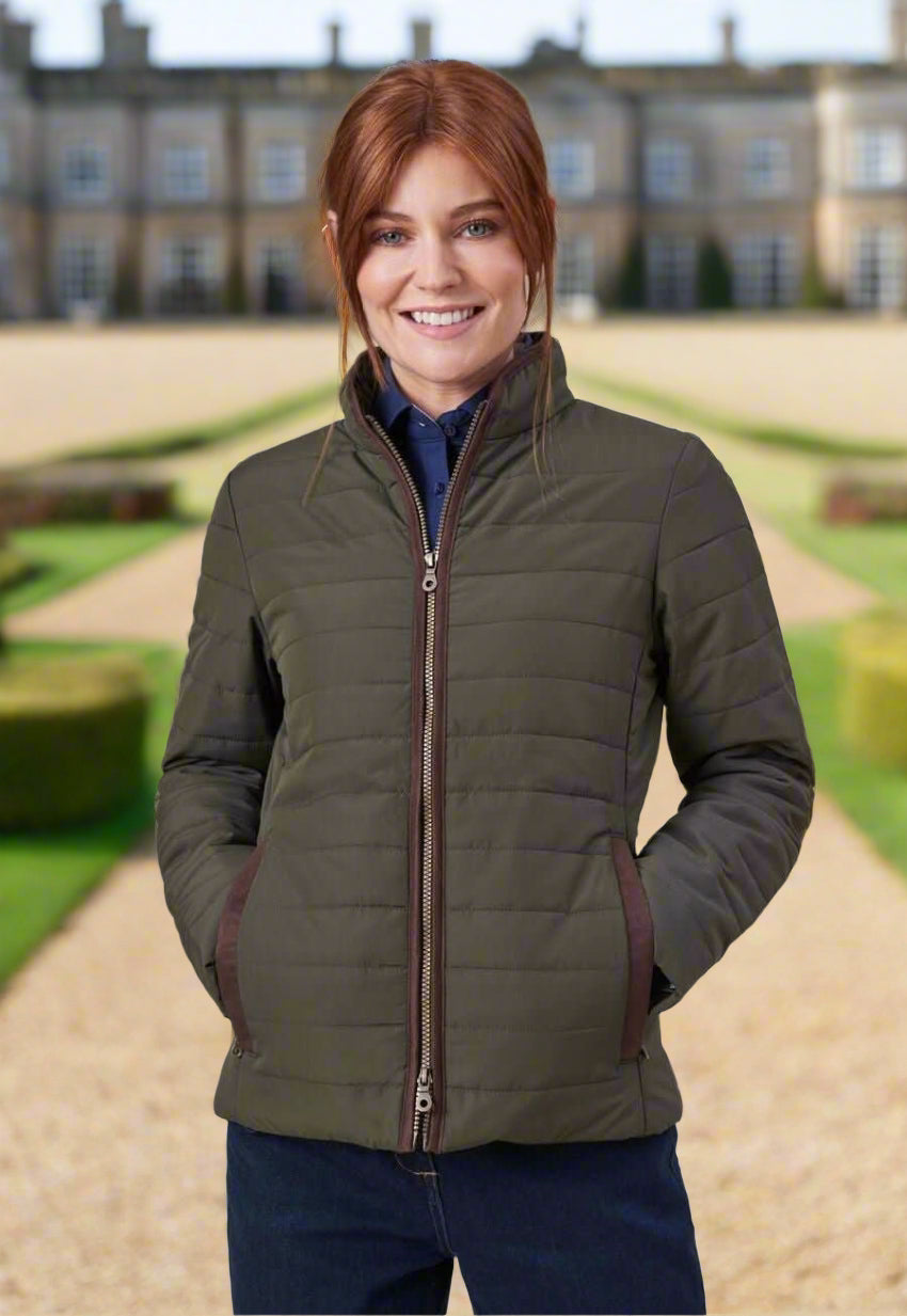 Alma Ladies Quilted Jacket Womens Coats Brook Taverner