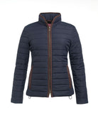 Alma Ladies Quilted Jacket Womens Coats Brook Taverner Navy XS