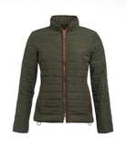 Alma Ladies Quilted Jacket Womens Coats Brook Taverner Olive XS