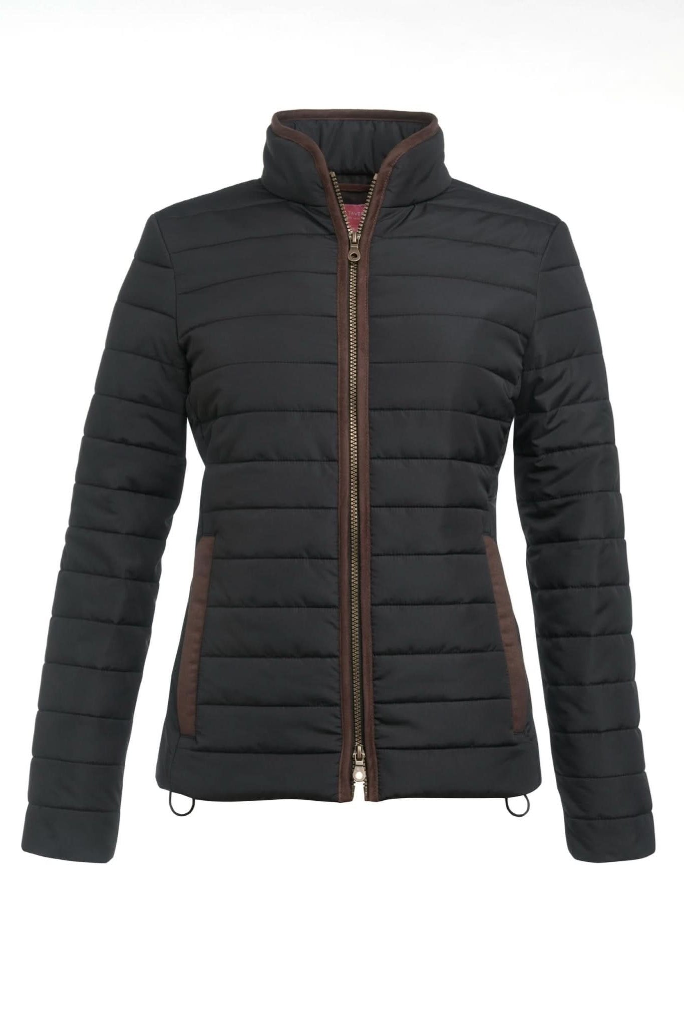 Alma Ladies Quilted Jacket Womens Coats Brook Taverner Black XS