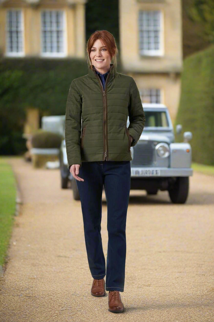 Alma Ladies Quilted Jacket Womens Coats Brook Taverner