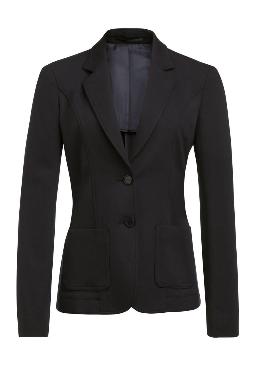 Libra Ladies Slim Fit Jacket Ladies Suit Jacket Brook Taverner Black 6 Regular