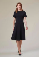 2380 - Belinda Jersey Stretch Dress - The Staff Uniform Company