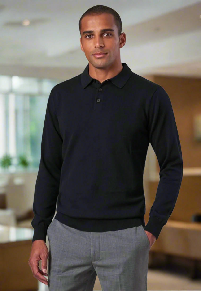 4219 - Casper Knit Polo - The Staff Uniform Company