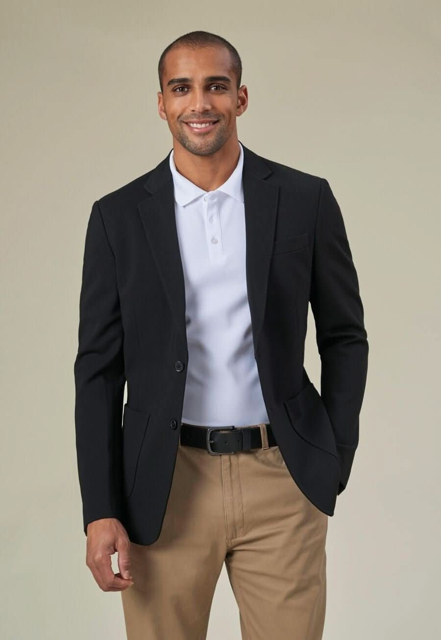 4374 - Rory Slim Fit Jersey Stretch Jacket - The Staff Uniform Company