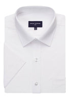 Vesta Short Sleeve Mens Shirt Mens Short Sleeve Shirts Brook Taverner White 14.5"