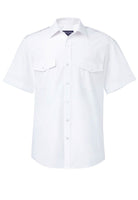 Olympus Mens Pilot Shirt Mens Short Sleeve Shirts Brook Taverner