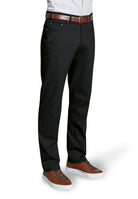 Brunswick Mens Chino Trousers Mens Chinos Brook Taverner Black 28" Short