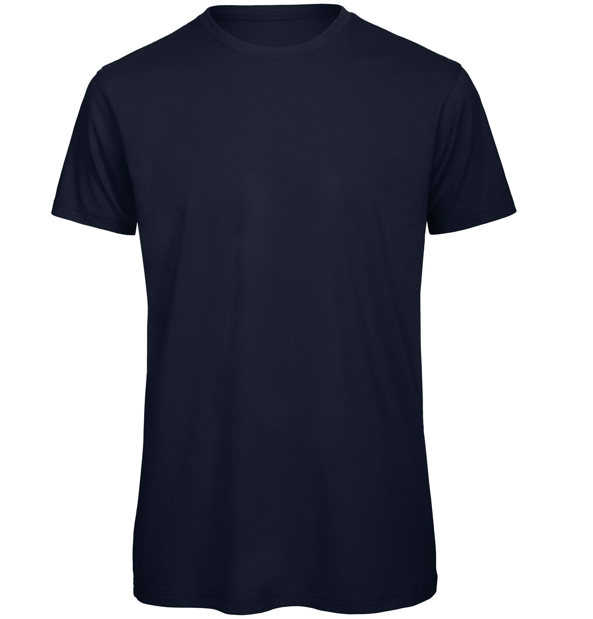 BA118: Inspire Mens Cotton T-Shirt Mens T-Shirts B&C Navy S