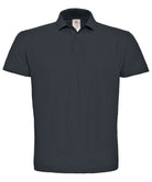 BA306: Basic Mens Polo Shirt Mens Polos B&C Anthracite XS