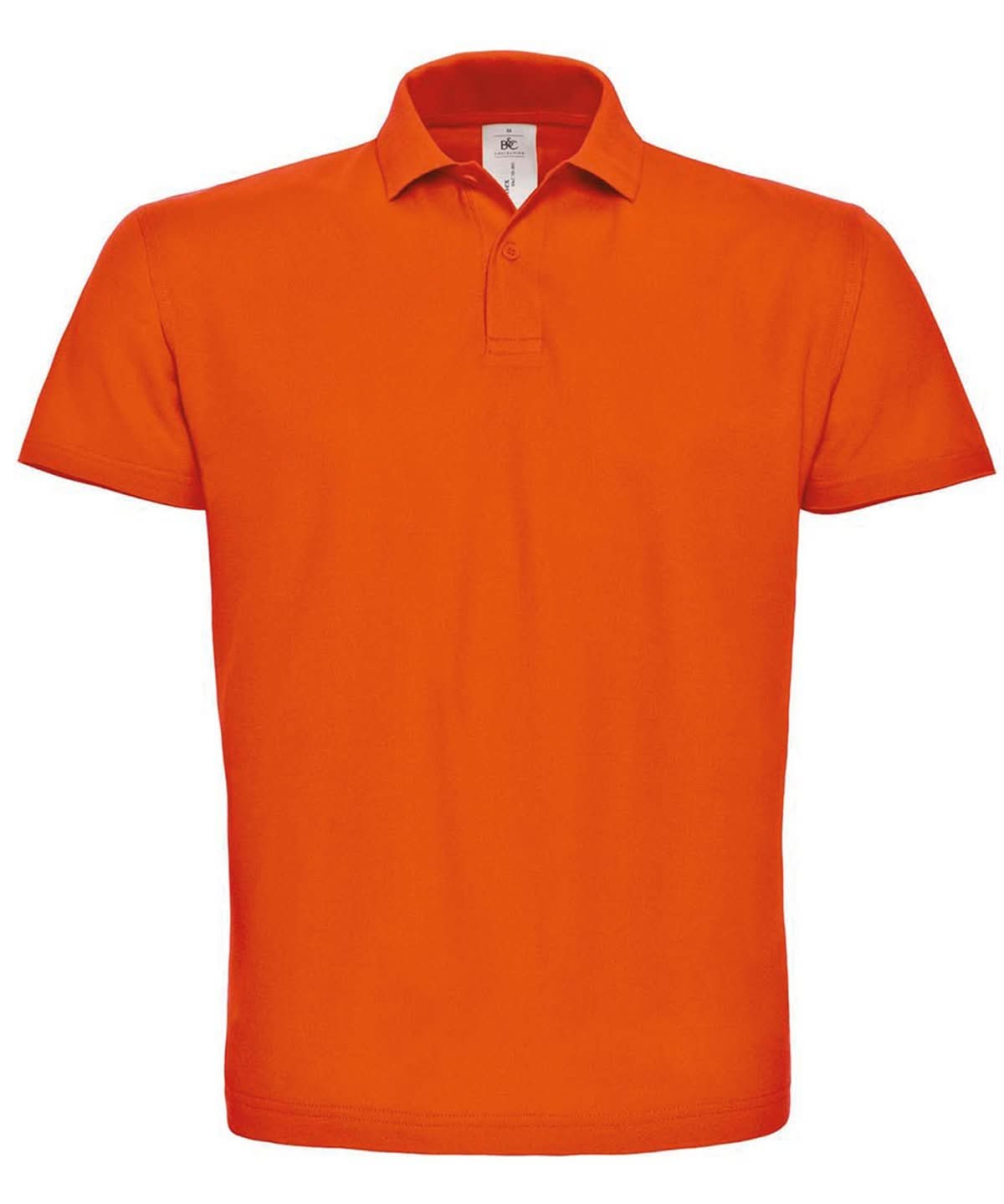 BA306: Basic Mens Polo Shirt Mens Polos B&C Orange XS