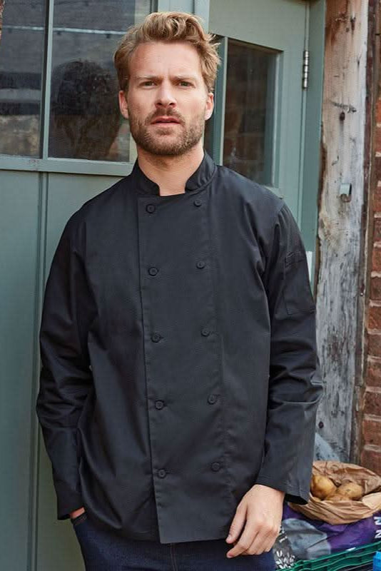 PR903: Long Sleeve Chefs Jacket Chefs Jacket Premier