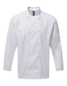 PR903: Long Sleeve Chefs Jacket Chefs Jacket Premier White XS