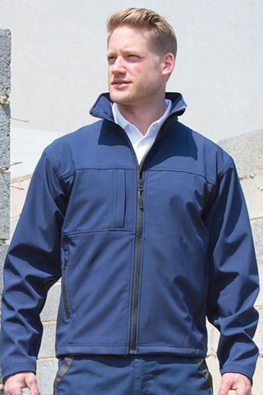 R121A: Classic Soft-shell Jacket Mens Softshell Jackets Result