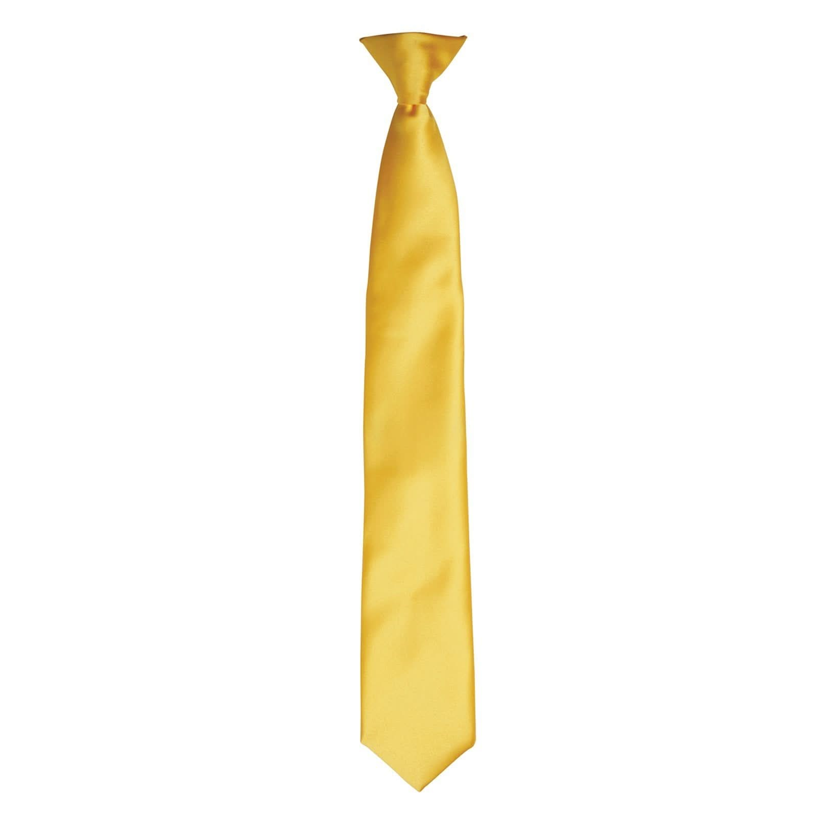 Colours Satin Clip Tie - The Staff Uniform Company