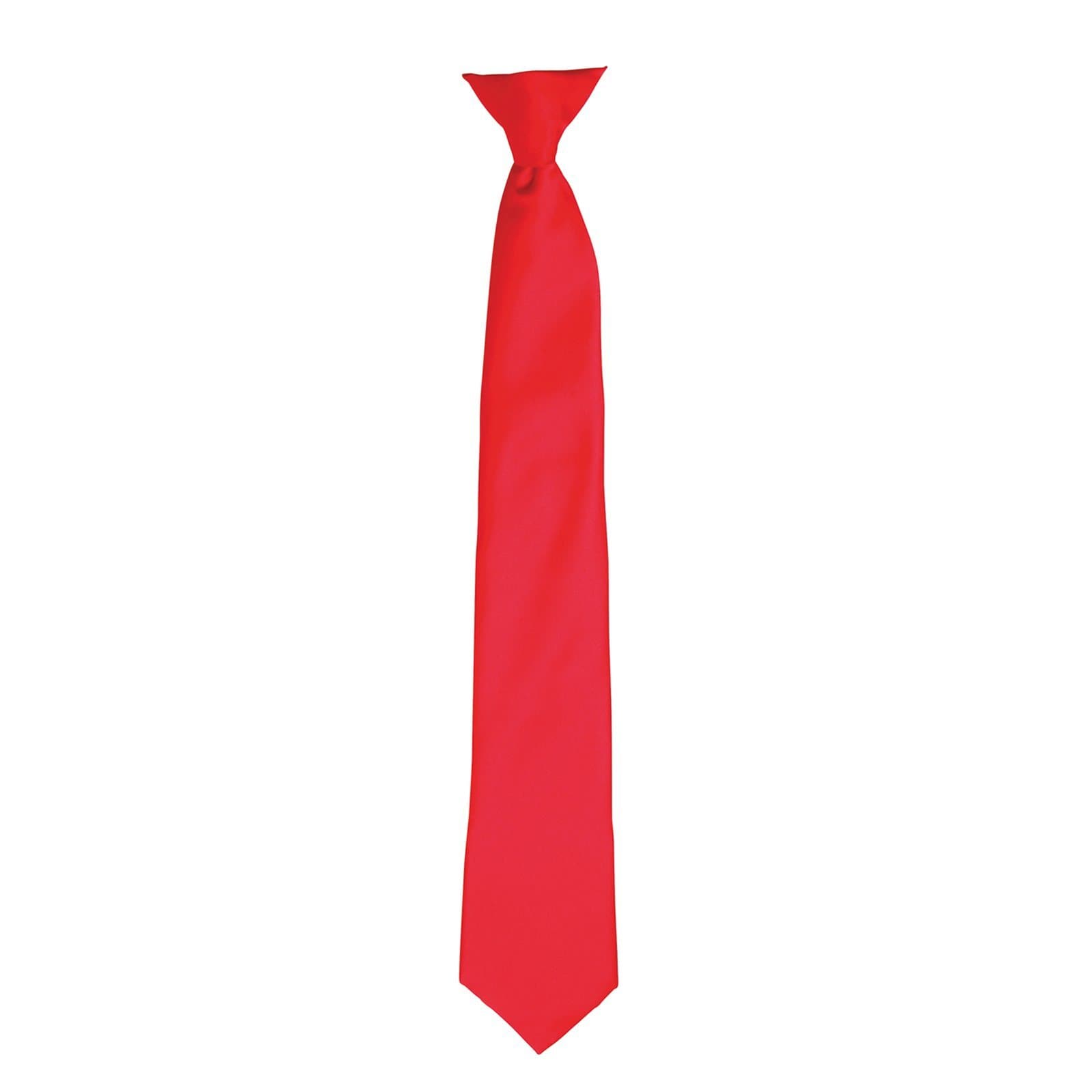 Colours Satin Clip Tie - The Staff Uniform Company