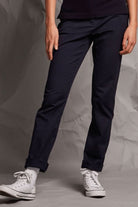 FR622: Ladies Stretch Chinos Womens Chinos Front Row & Co Navy XS