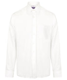 HB590: Men Long Sleeve Wicking Shirt Mens Long Sleeve Shirts Henbury White S