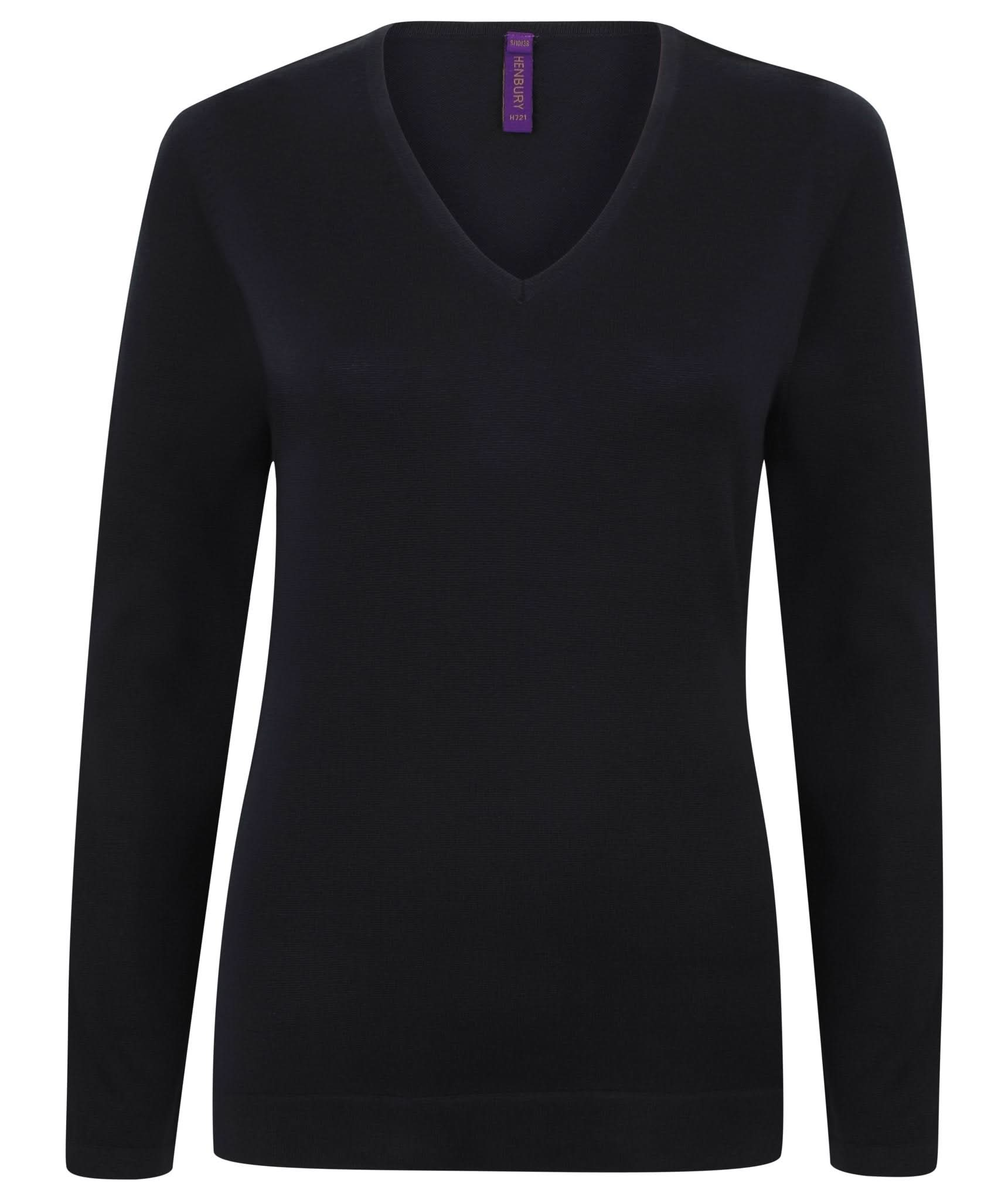 HB721 - 12 Gauge V-Neck Jumper - The Staff Uniform Company