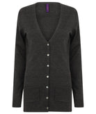 HB723 - V-Button Cardigan - The Staff Uniform Company