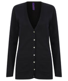 HB723 - V-Button Cardigan - The Staff Uniform Company