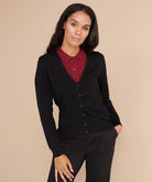 HB726 - V-Neck Cardigan - The Staff Uniform Company