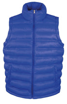 R193M: Ice Bird Padded Gilet Mens Bodywarmers Result Urban Royal S