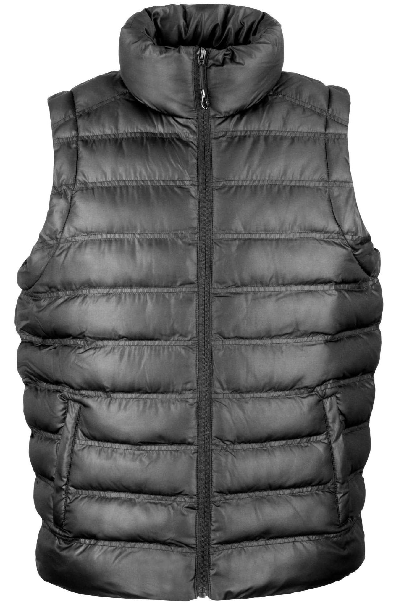 R193M: Ice Bird Padded Gilet Mens Bodywarmers Result Urban Black S